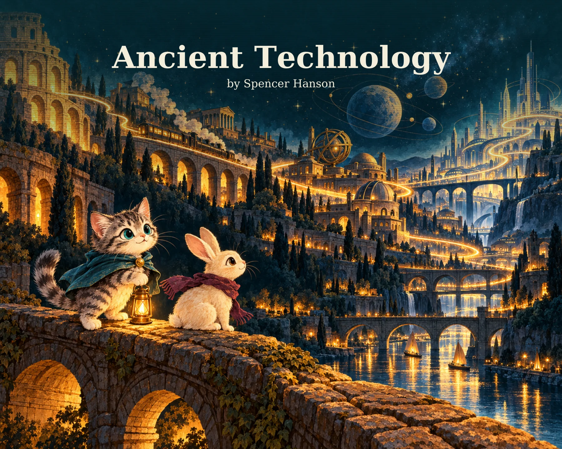 Ancient Technology cover, by Spencer Hanson