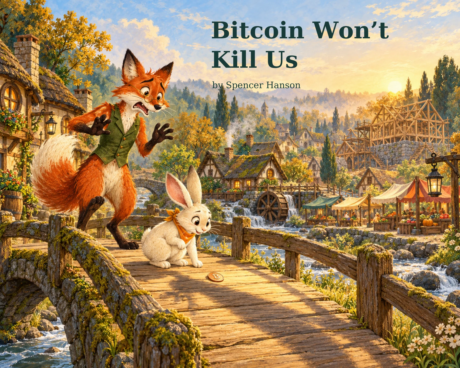 Bitcoin Won’t Kill Us cover